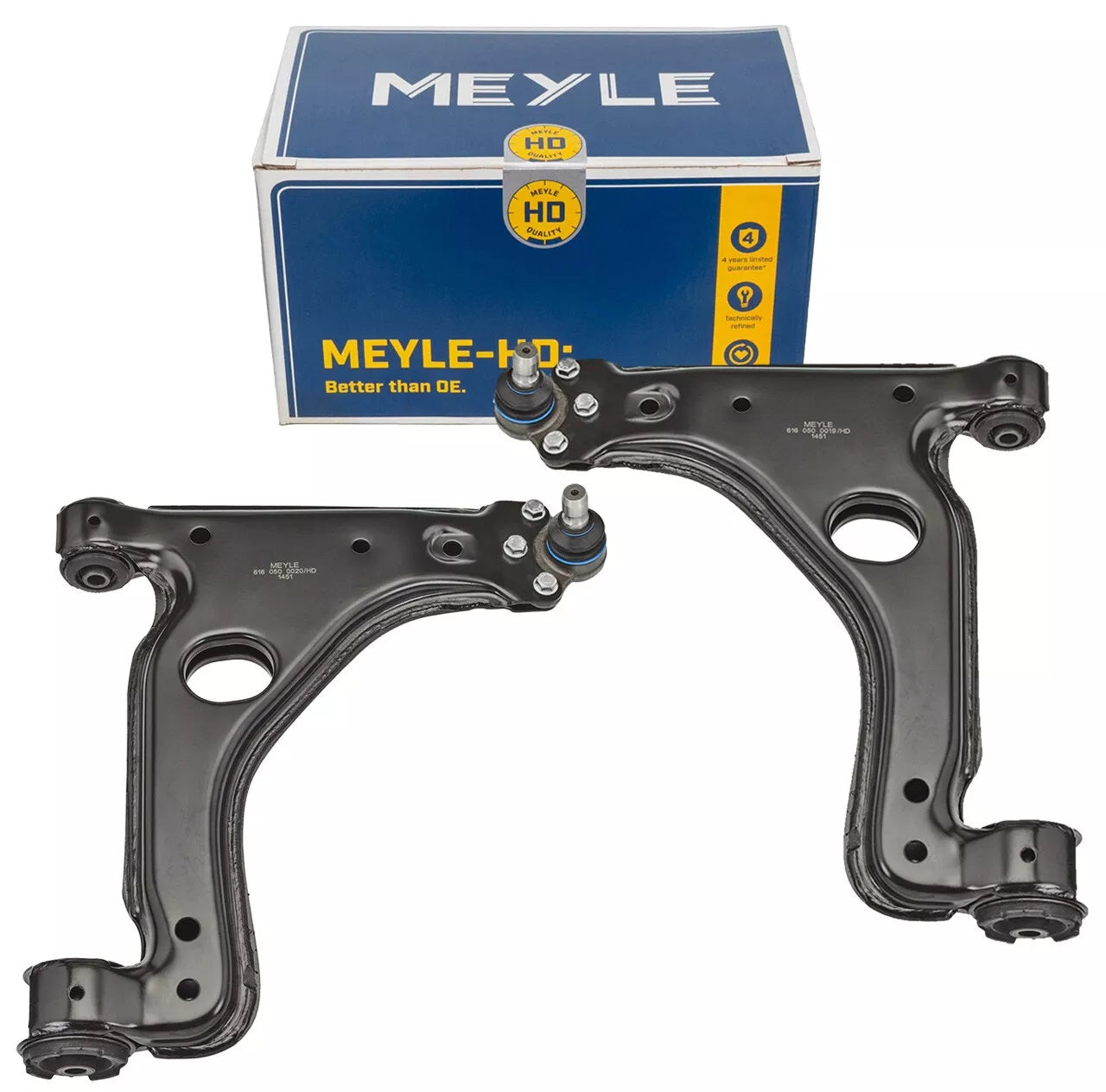 Opel Meriva, Astra G, Astra H, Zafira 2 draagarmen voorzijde MEYLE