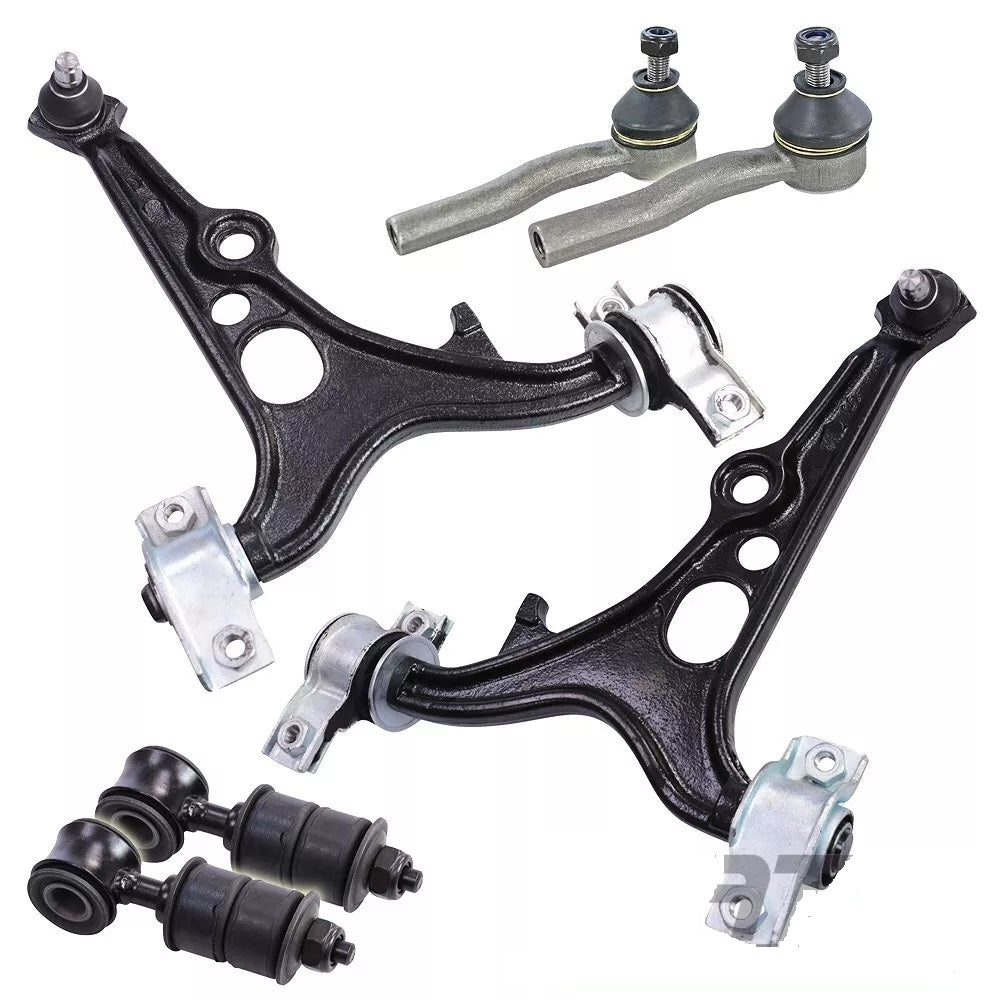 Alfa Romeo 145 146 155 GTV Spider draagarm draagarmen set voorzijde 6-delig
