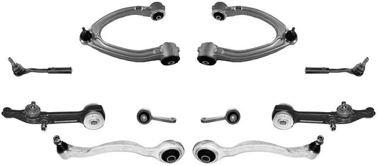 Draagarmen draagarm set voorzijde 10-delig Mercedes Benz W220 S-klasse C215