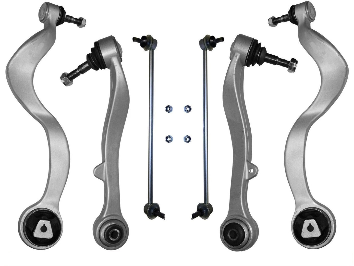 BMW 7-serie E65 E66 draagarmen draagarm set voorzijde 6-delig