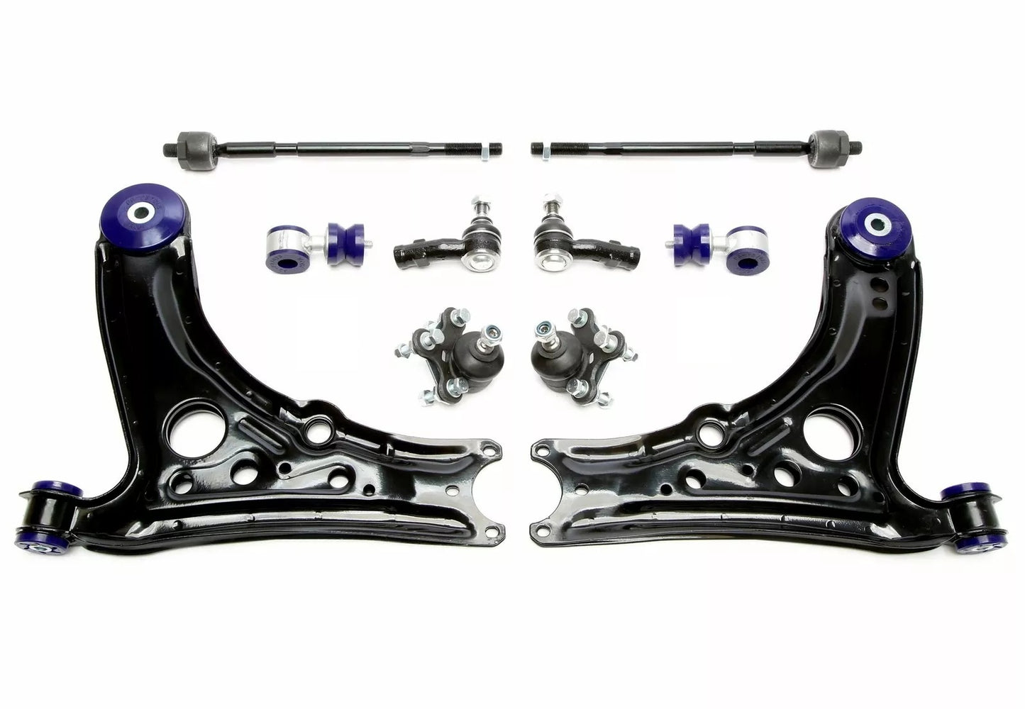 Draagarm set 10-delig draagarmen voorzijde VW Polo 6N & 6N1 Seat Arosa