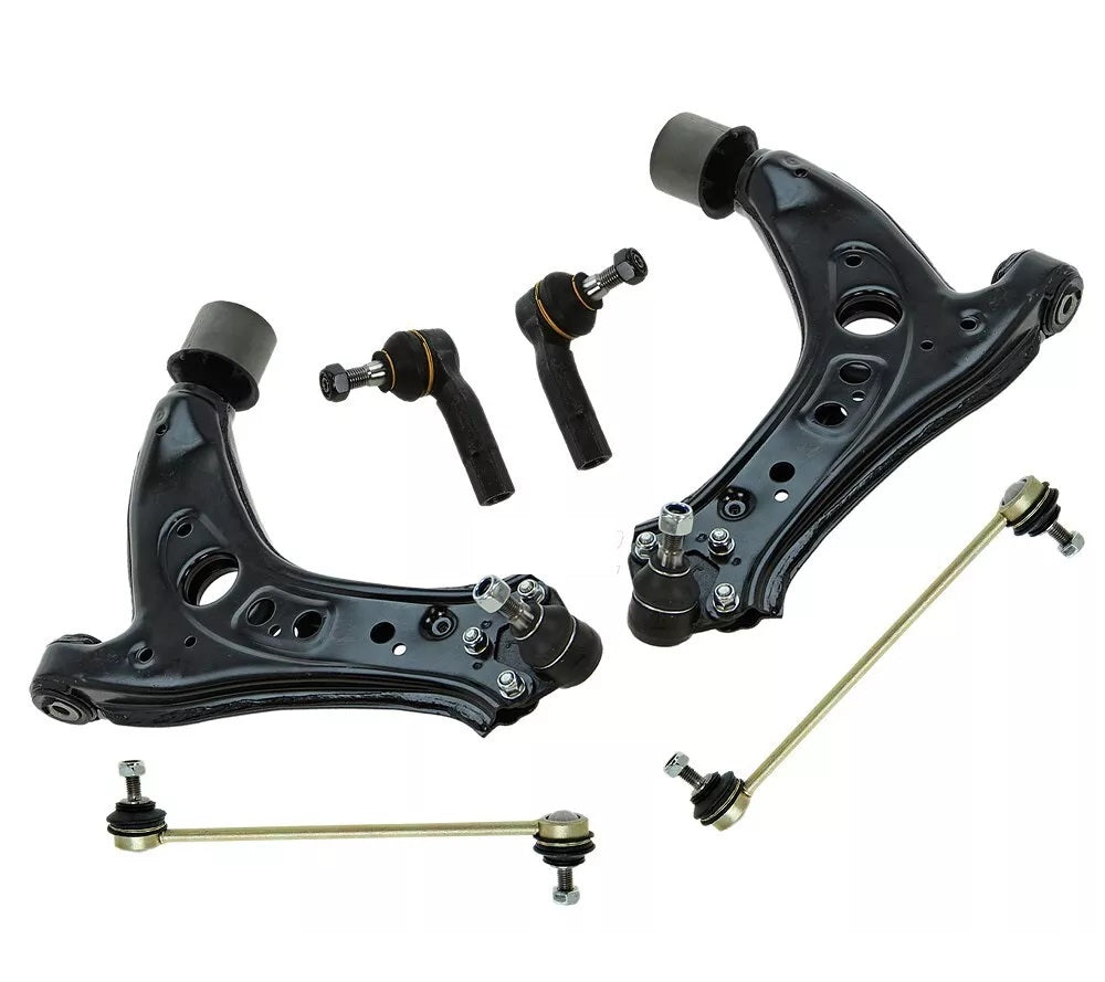VW Polo 9N FOX 5Z1 5Z3 draagarm draagarmen set voorzijde 10-delig