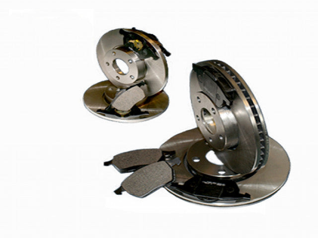 AUDI 80 B4 - 4 remschijven & remblokken V / A