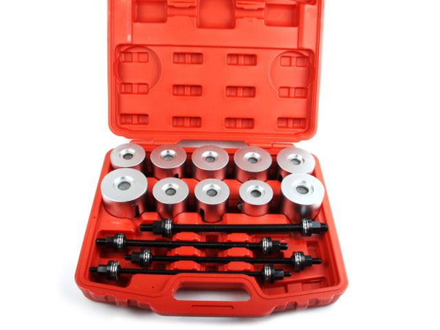 Draagarmrubber bussen set montage demontage draagarm silent