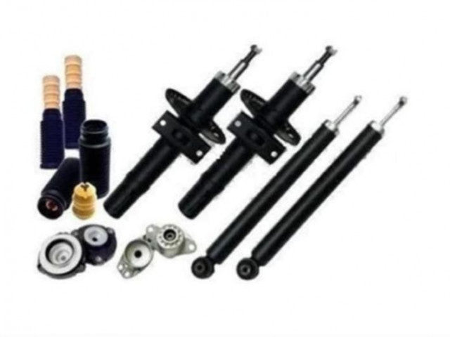 Opel Corsa C - 4 Schokdempers stofhoezen veerschotels