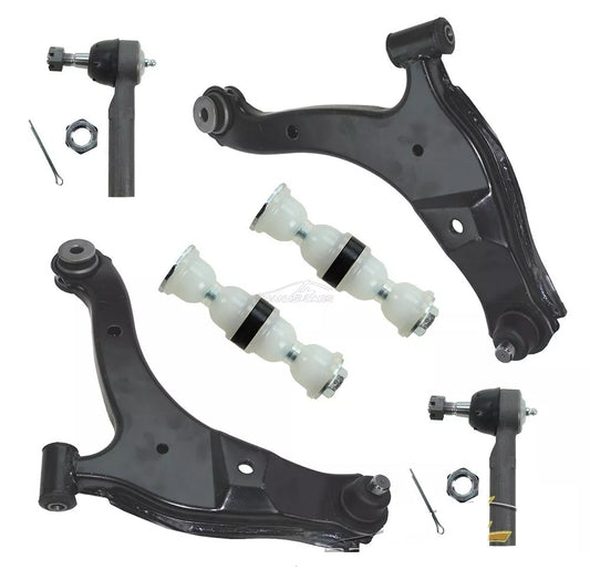 6-delige draagarmset vooras CHRYSLER PT CRUISER draagarmen NIEUW
