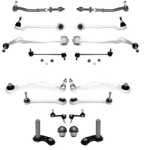 BMW 5-serie E39 Draagarmen Draagarm set voorzijde + achterzijde