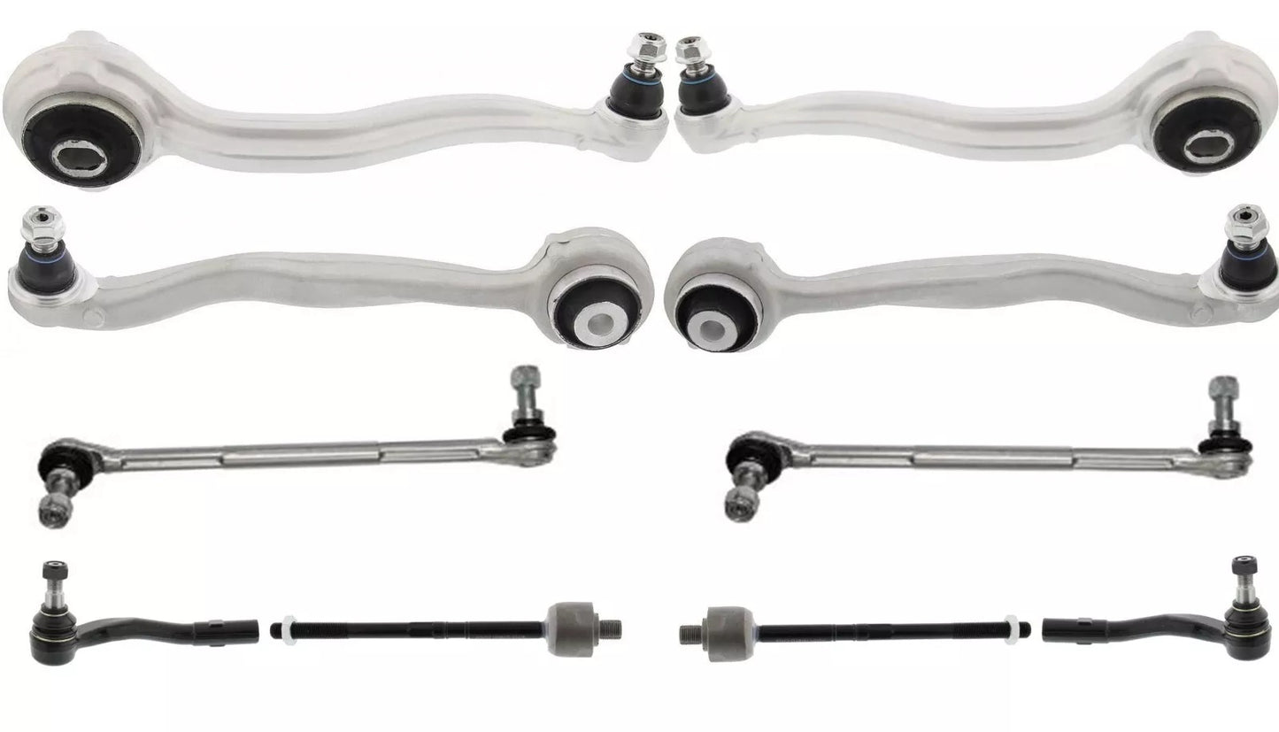 10-delig Draagarmen Draagarm set voor voorzijde Mercedes C-klasse W204 S204 - NIEUW