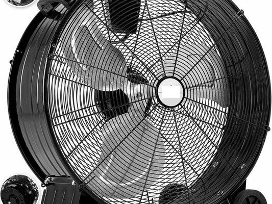 Vloerventilator 60cm windmachine trommelventilator industriële ventilator NIEUW