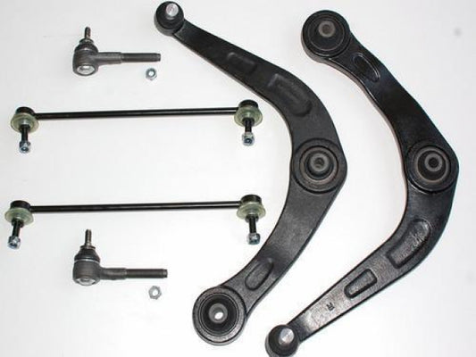 Peugeot 206 - 6 Delige draagarm draagarmen set voorzijde