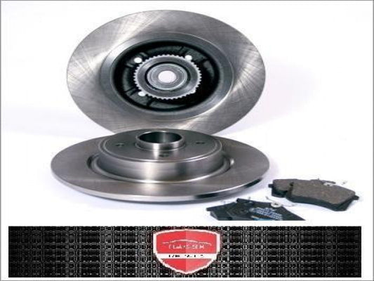 CITROĆN C3 Picasso DS3 -2 remschijven & remblokken achterzijde incl. wiellagers en ABS-ringen