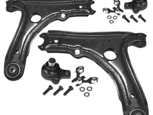 Seat Cordoba, Seat Ibiza II III, Seat Inca, Seat Toledo I 2 draagarmen & 17 / 19mm draagscharnieren voorzijde