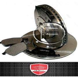 FORD FIESTA IV 4 - 2 Remschijven & remblokken voorzijde 258mm geventileerd
