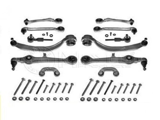 Audi A4 B5 Audi A6 C5 draagarm set voorzijde 12-delig MEYLE HD